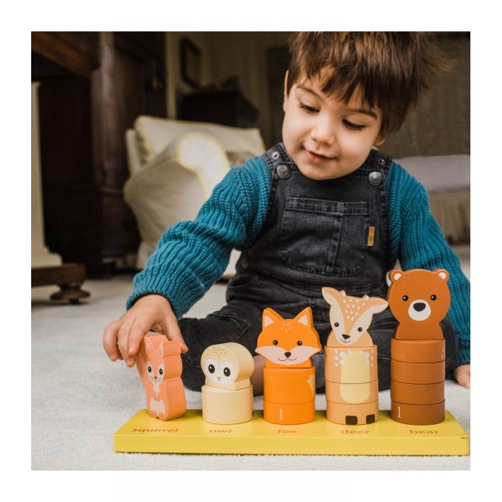 Orange Tree Toys. Εκμάθηση αριθμών Woodland