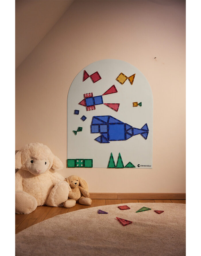 Cleverclixx. Μαγνητικό Wall Sticker 95x75cm | Clever Blue