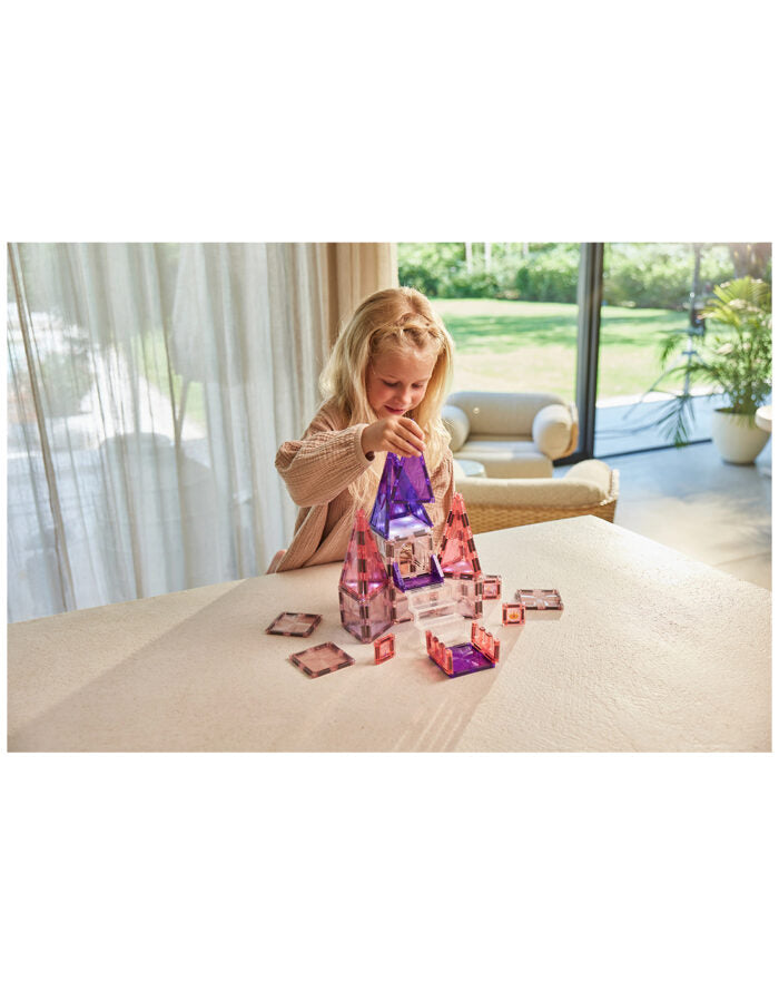 Cleverclixx. Μαγνητικά πλακίδια Princess Palace Pack | 38 κομμάτια