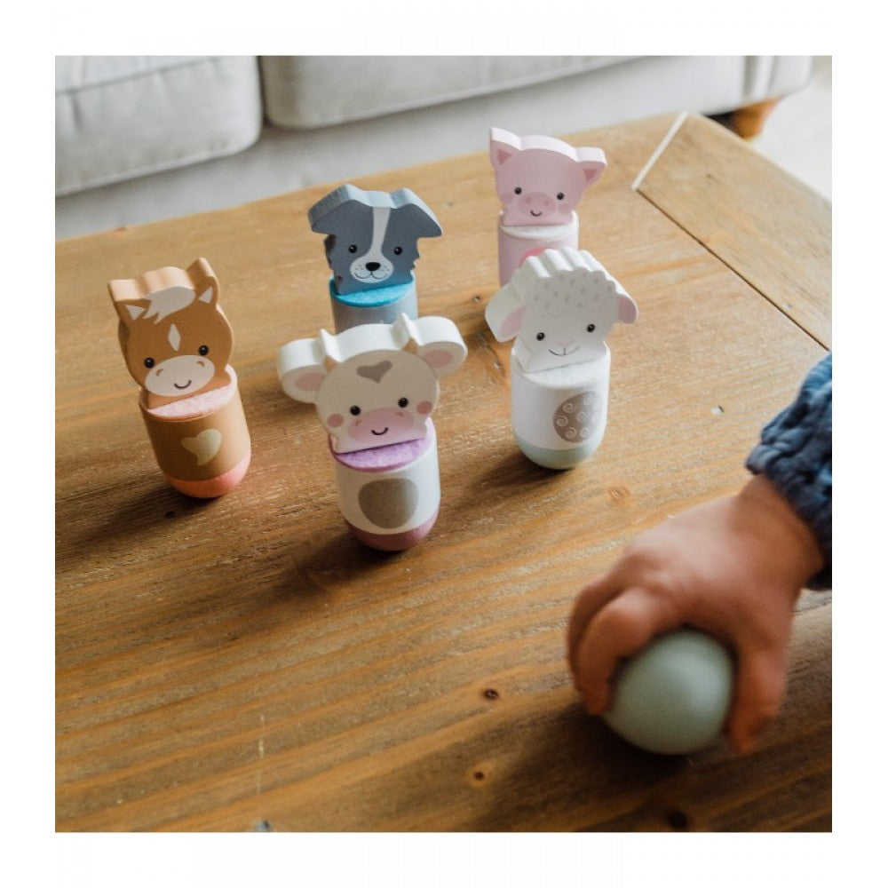 Orange Tree Toys. Μπόουλινγκ Farmyard