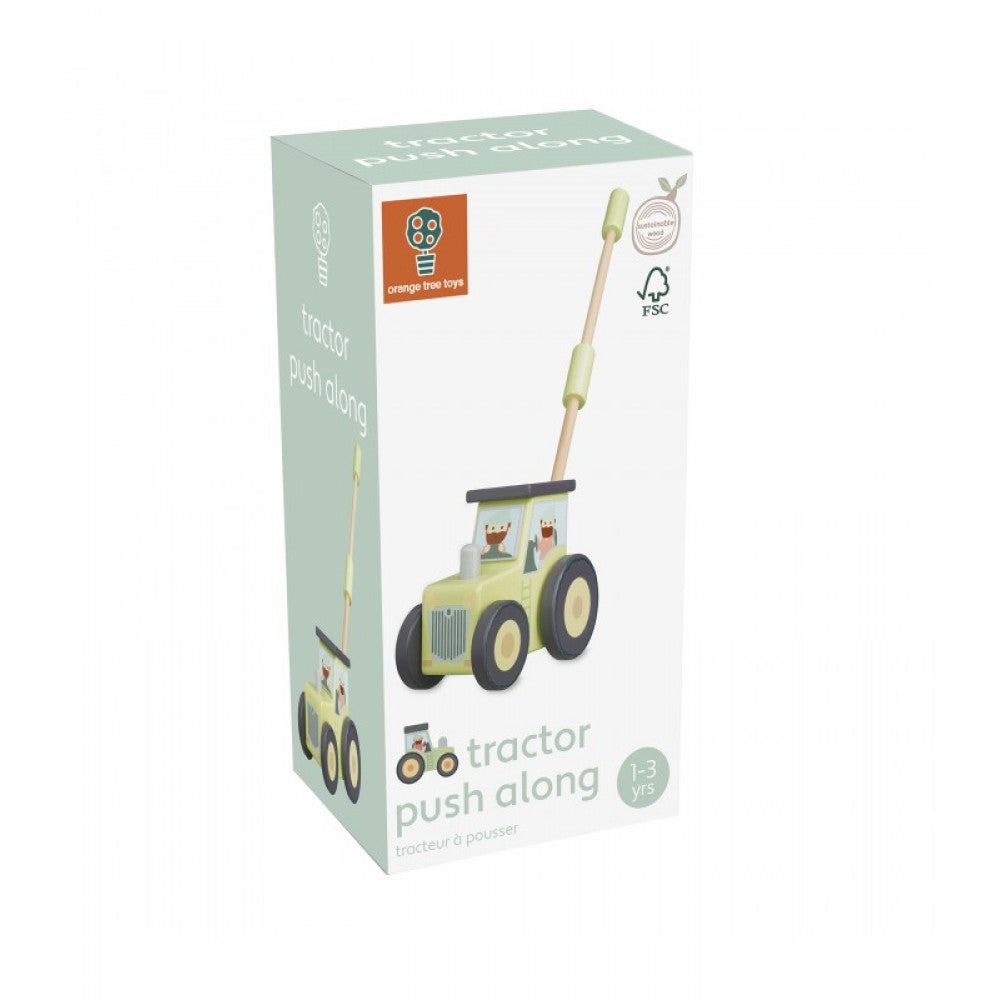 Orange Tree Toys. Τρακτέρ Push Along