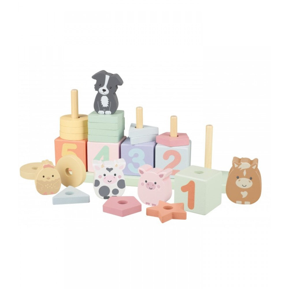 Orange Tree Toys. Παιχνίδι αριθμών Farmyard