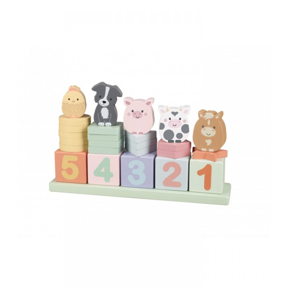 Orange Tree Toys. Παιχνίδι αριθμών Farmyard