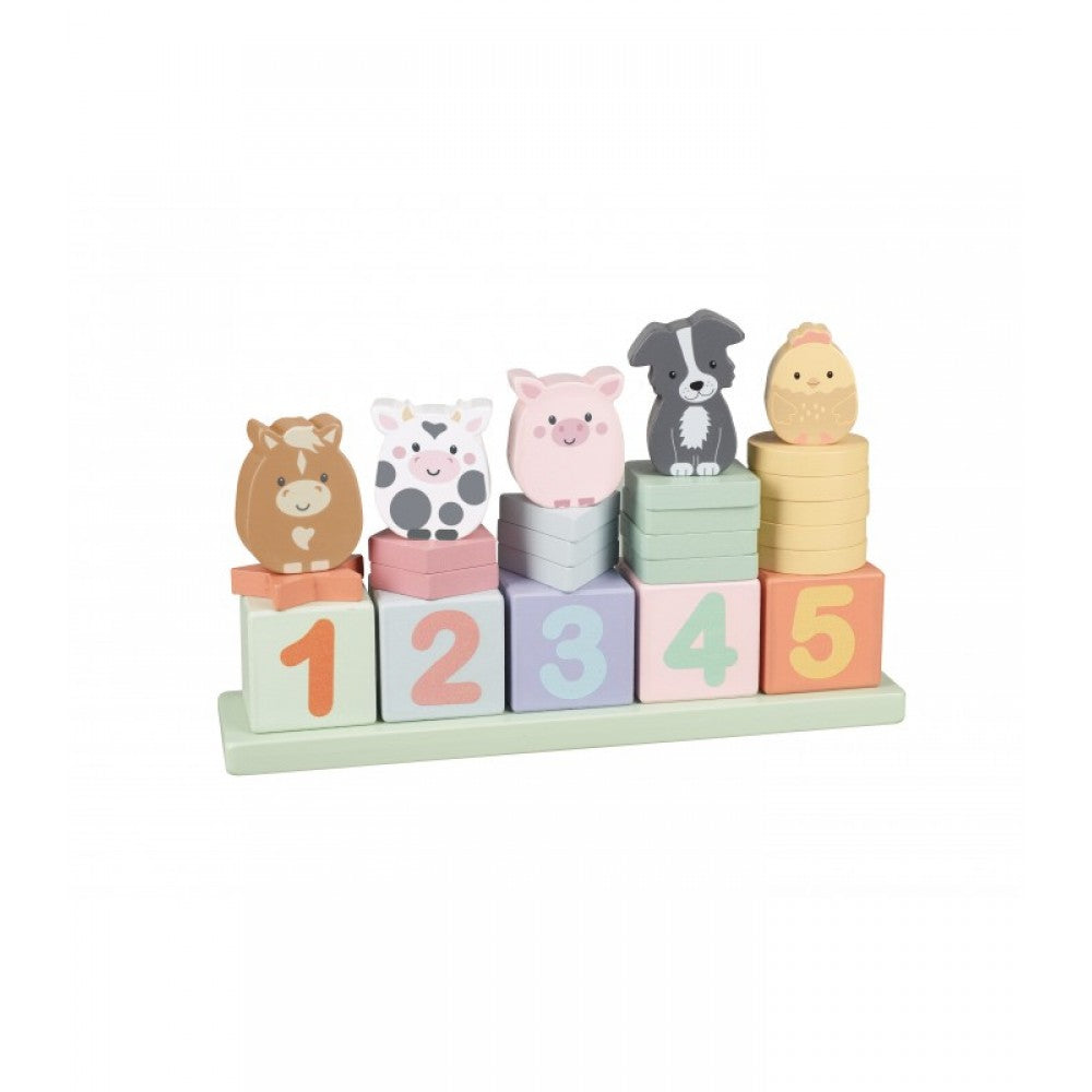 Orange Tree Toys. Παιχνίδι αριθμών Farmyard