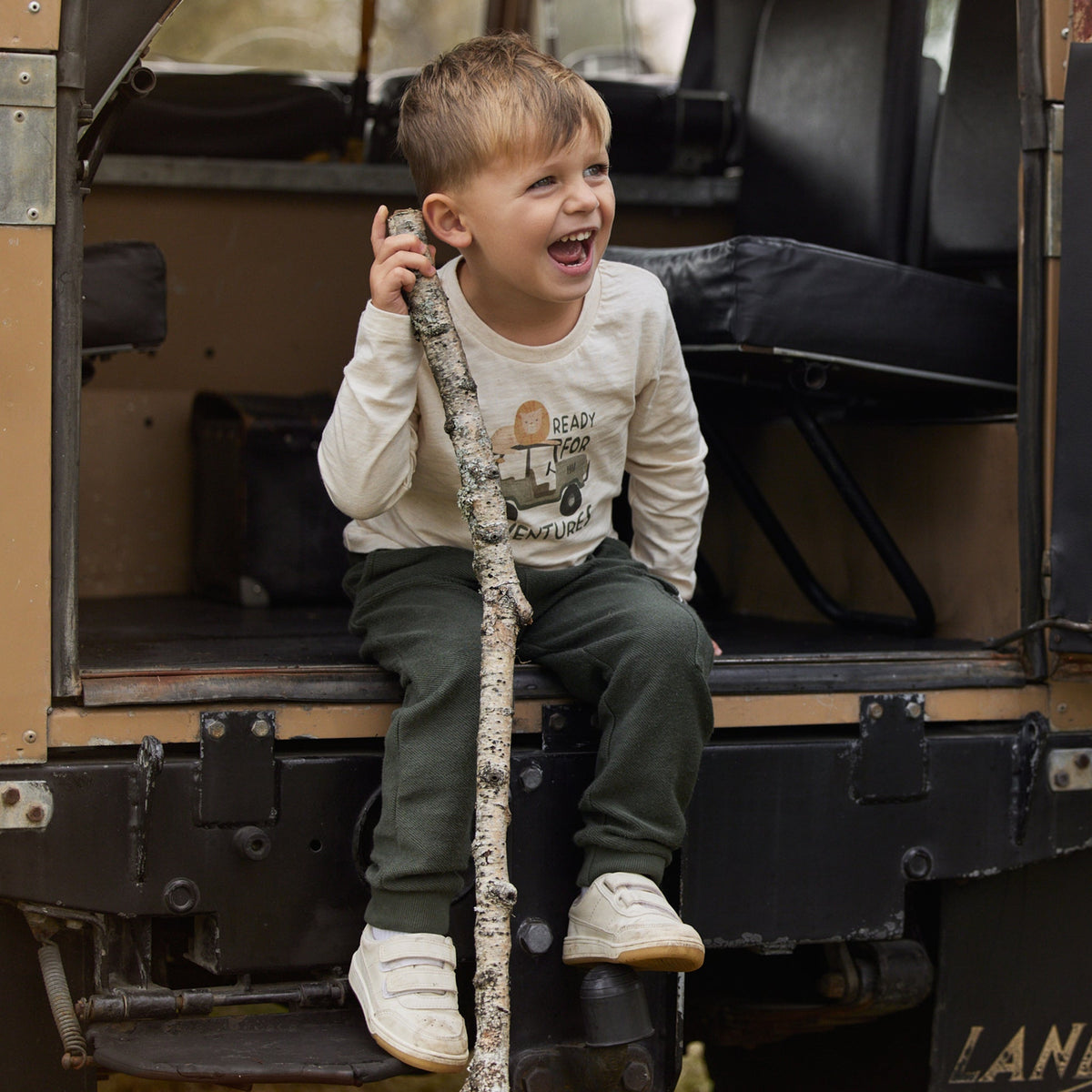 LITTLE DUTCH. Παντελονάκι Deep Olive