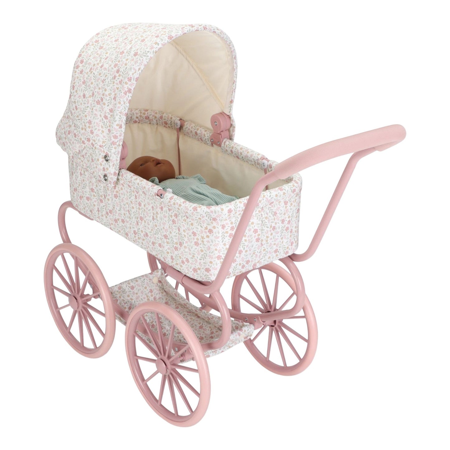 LITTLE DUTCH. Μεταλλικό βρεφικό καρότσι για κούκλες vintage