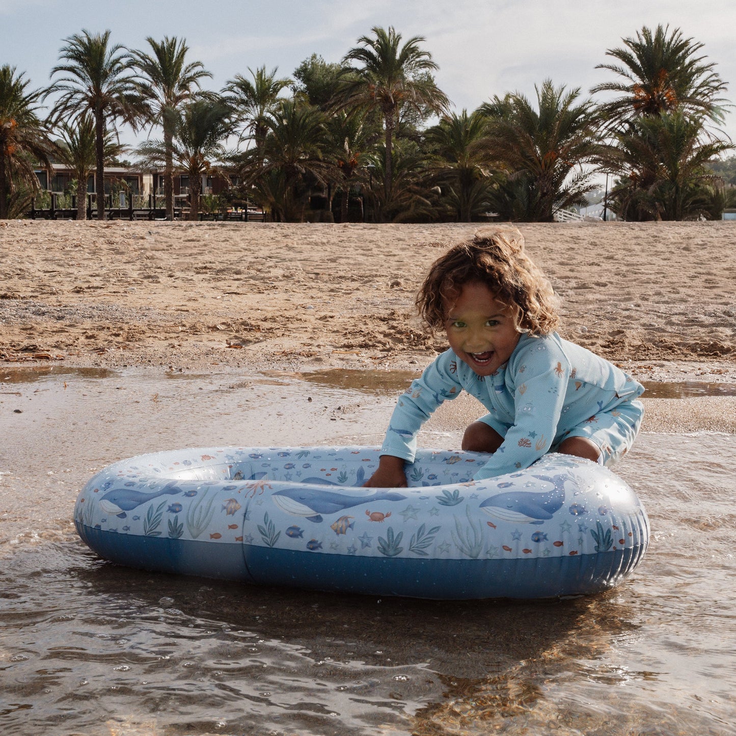 LITTLE DUTCH. Φουσκωτή βάρκα Ocean World Μπλε