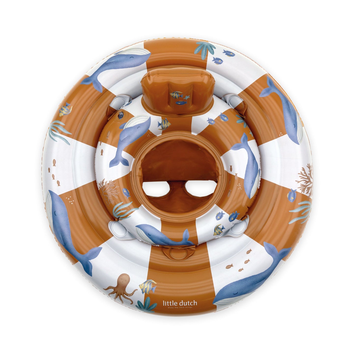LITTLE DUTCH. Βρεφικό σωσίβιο Ocean World Μπλε
