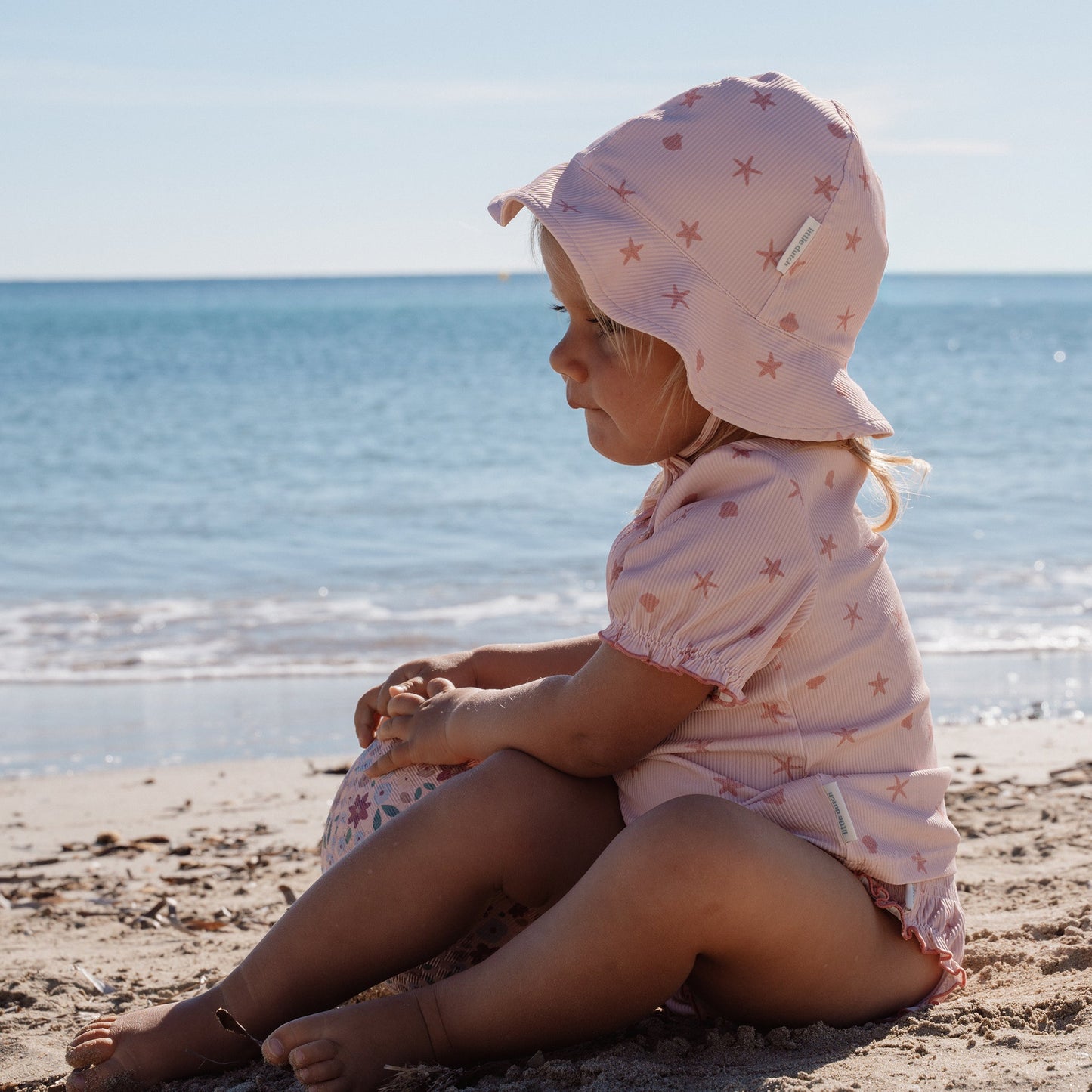 LITTLE DUTCH. Παιδικό καπέλο ήλιου Dreamy Seashells