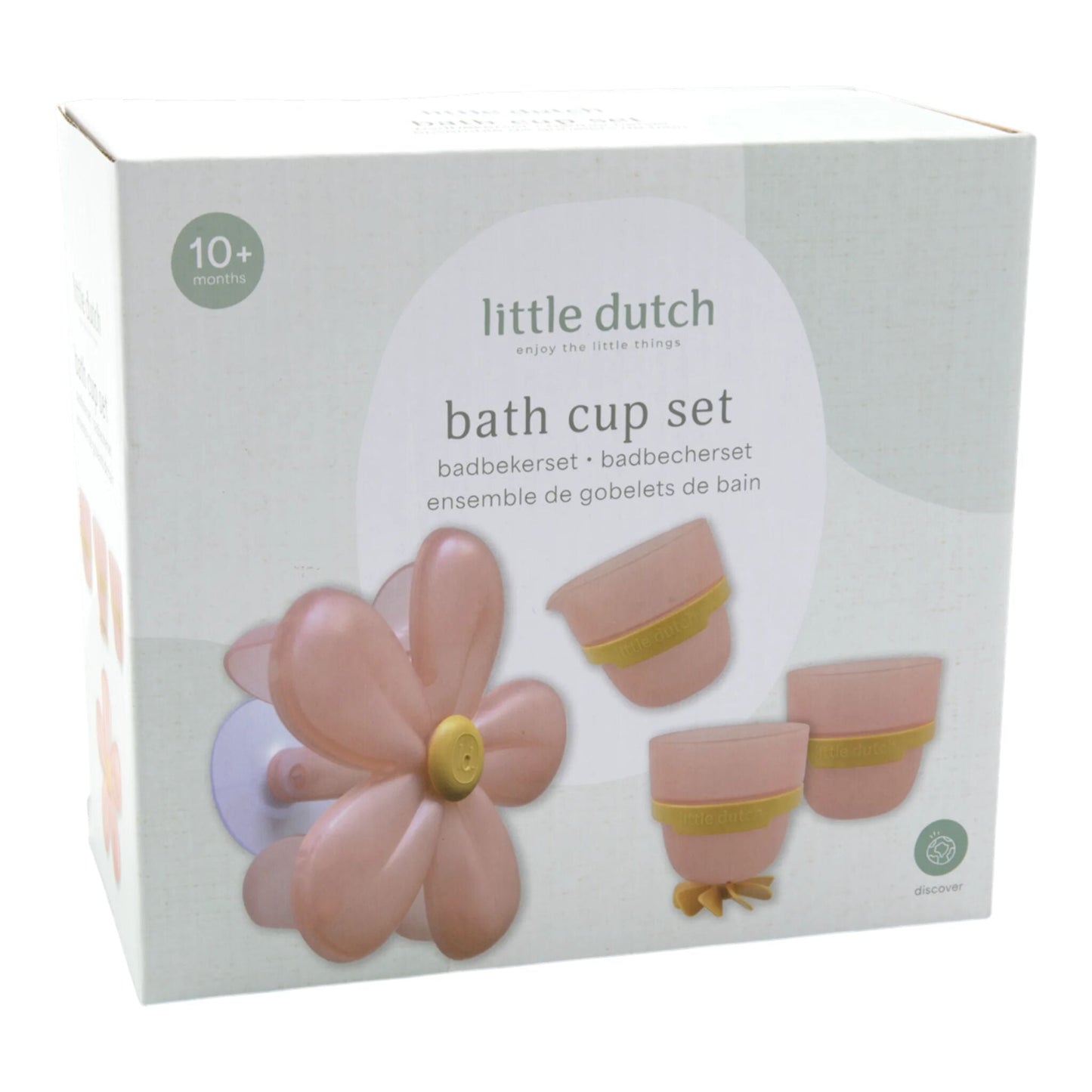 LITTLE DUTCH. Παιχνίδι μπάνιου με κυπελάκια και λουλούδι