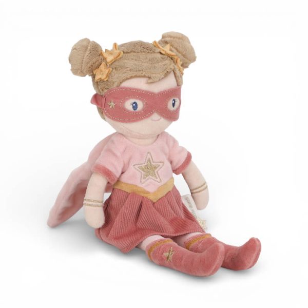 LITTLE DUTCH. Κούκλα Superhero Rosa 35εκ.