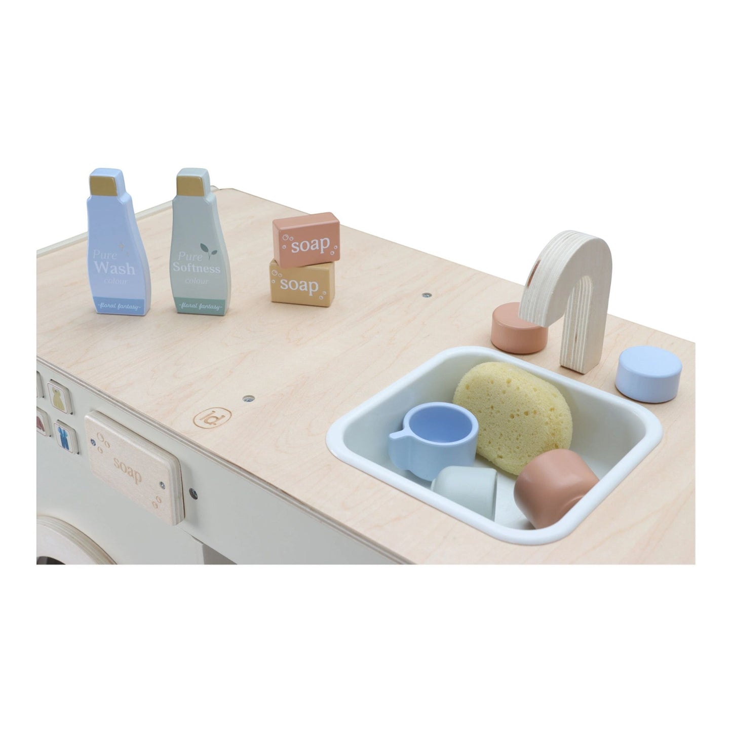 LITTLE DUTCH. Ξύλινο πλυντήριο ρούχων FSC Limited Edition