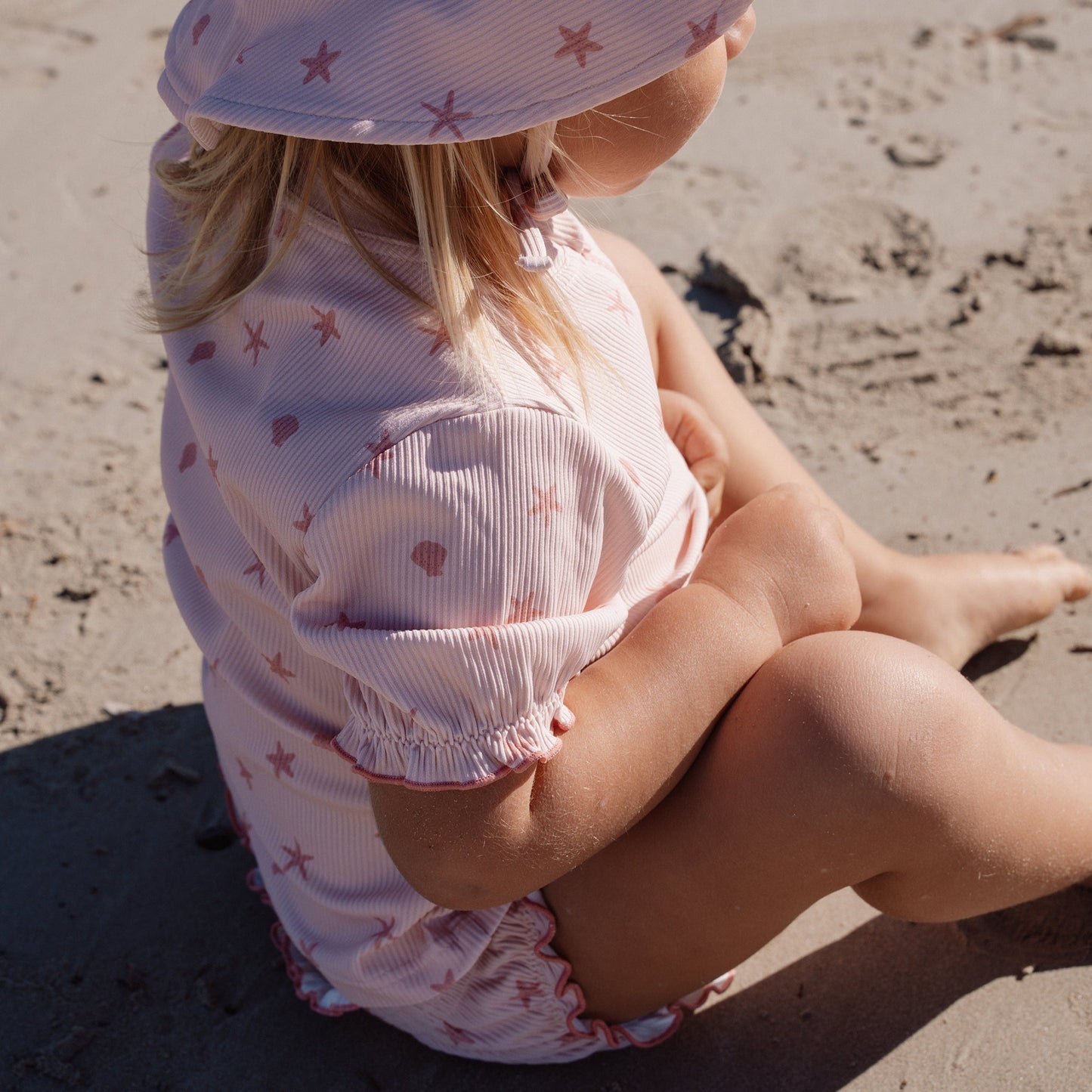 LITTLE DUTCH. Μπλουζάκι κοντομάνικο με προστασία UV Dreamy Seashells