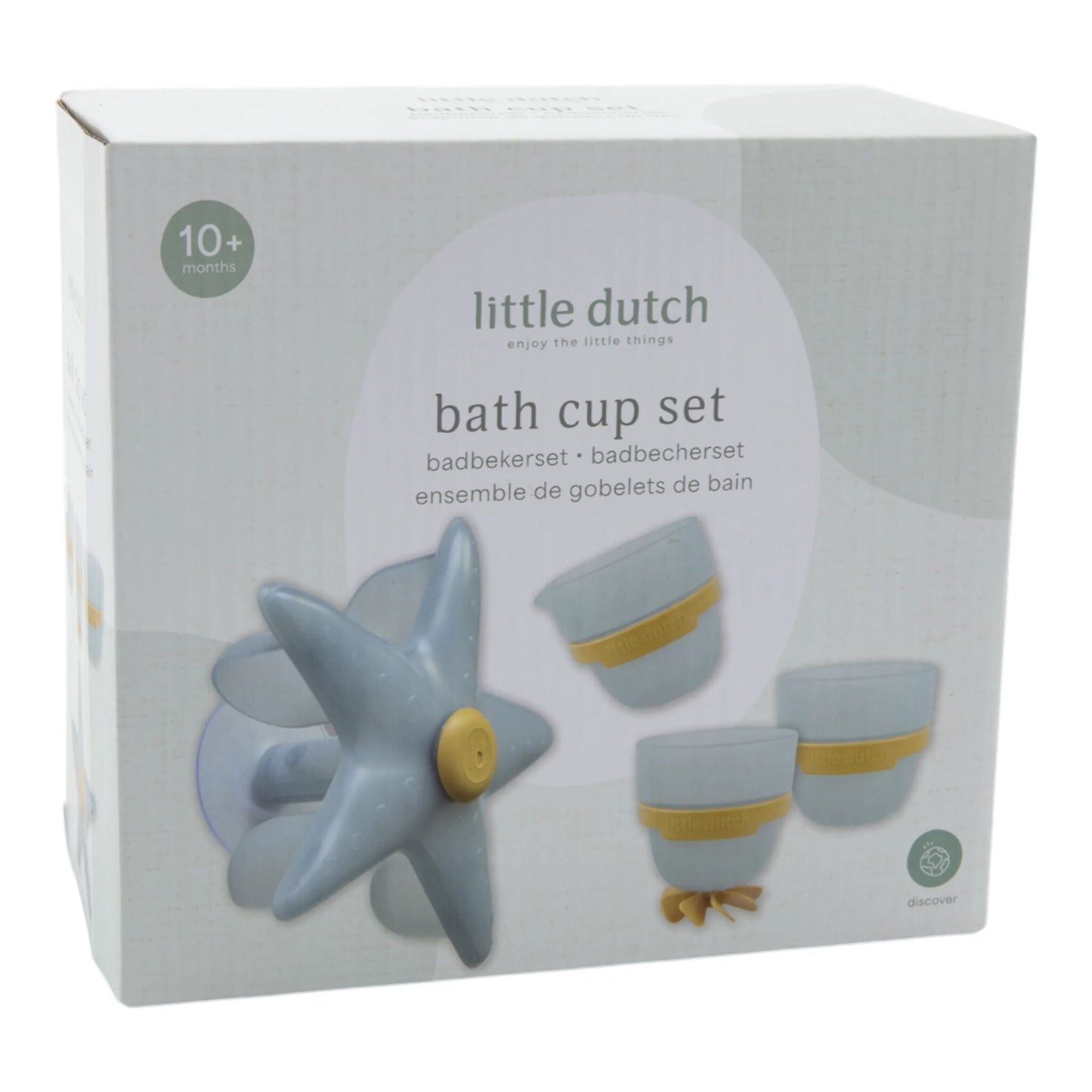 LITTLE DUTCH. Παιχνίδι μπάνιου με κυπελάκια και αστερία