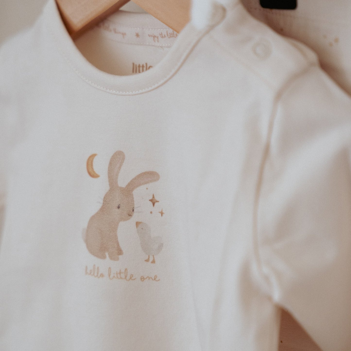 LITTLE DUTCH. Σετ δώρου με ρουχαλάκια Newborn Naturals - Νο 62/68
