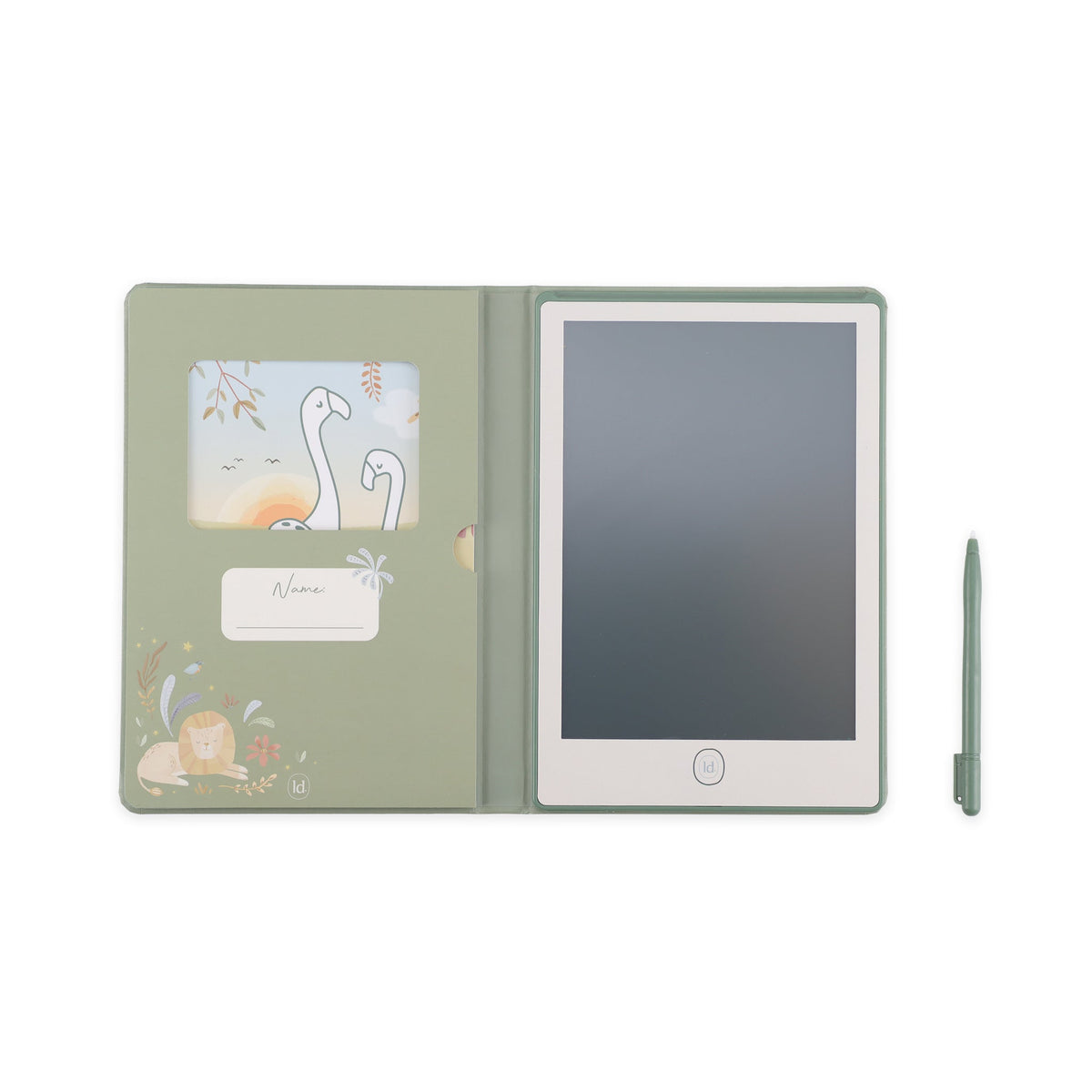 LITTLE DUTCH. Tablet ζωγραφικής Safari Friends (πράσινο)