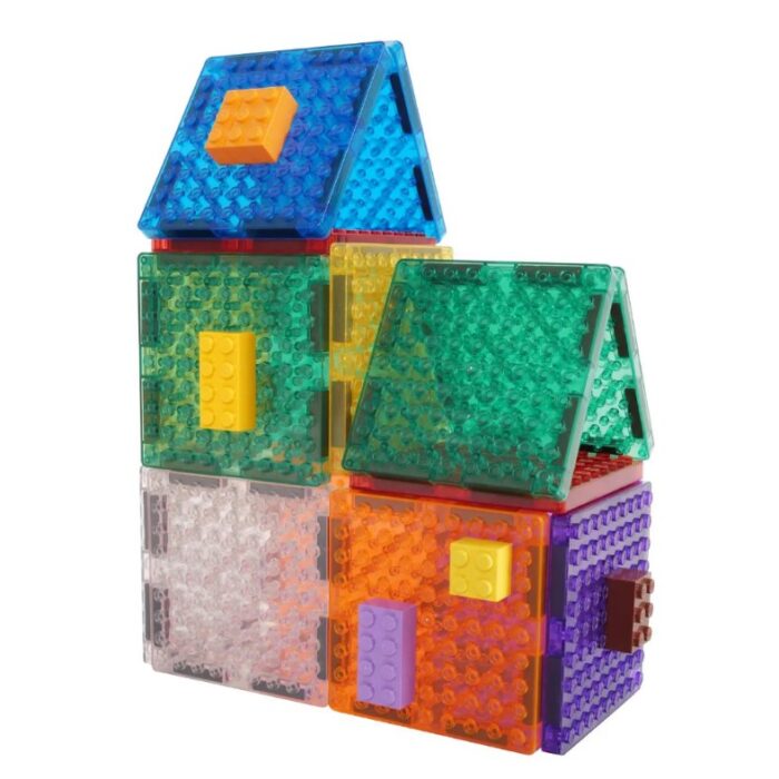 Cleverclixx. Brick Tiles Pack Intense | 16 Pieces