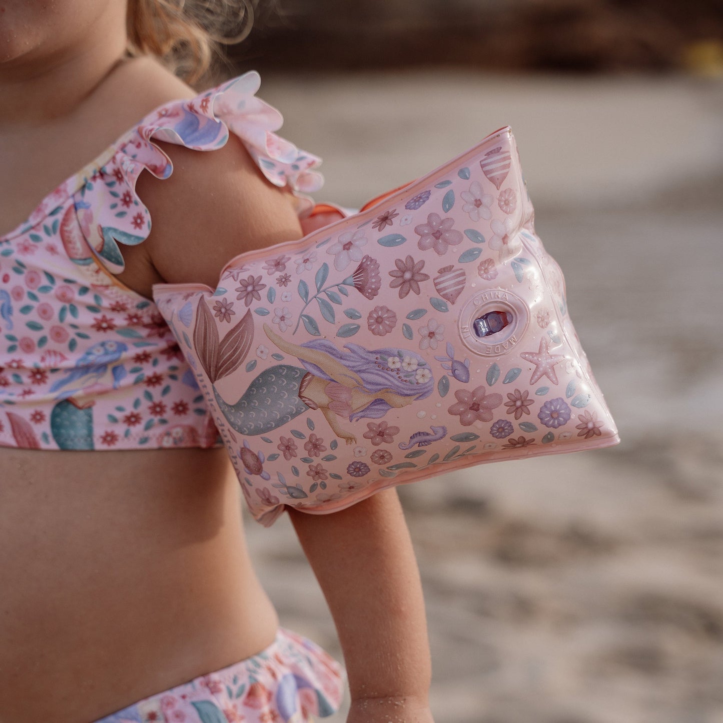 LITTLE DUTCH. Παιδικό σετ μπικίνι με βολάν Dreamy Mermaid