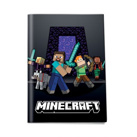 XSCAPE. ΤΕΤΡΑΔΙΟ ΚΑΡΦΙΤΣΑ 17x25 40φ. MINECRAFT