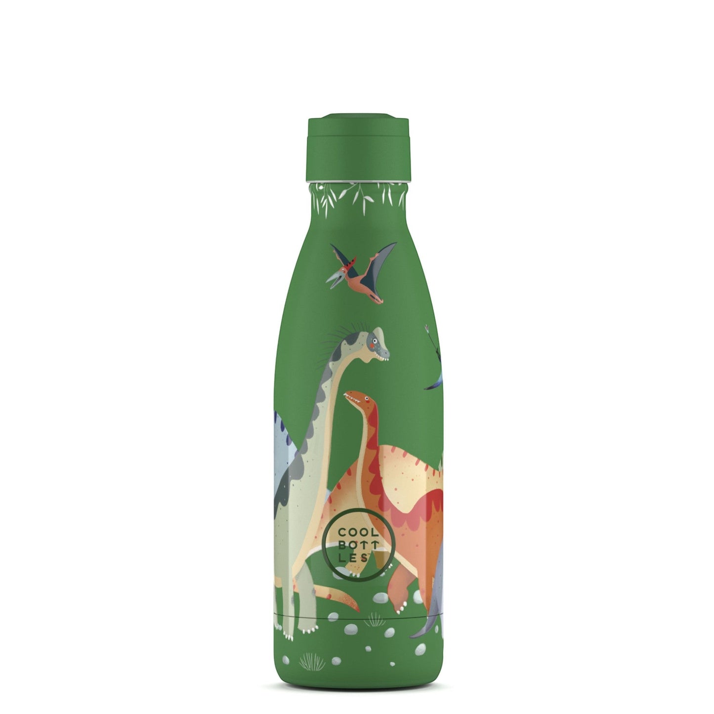 COOL BOTTLES. Ανοξείδωτο παιδικό μπουκάλι Δεινόσαυροι 350ml