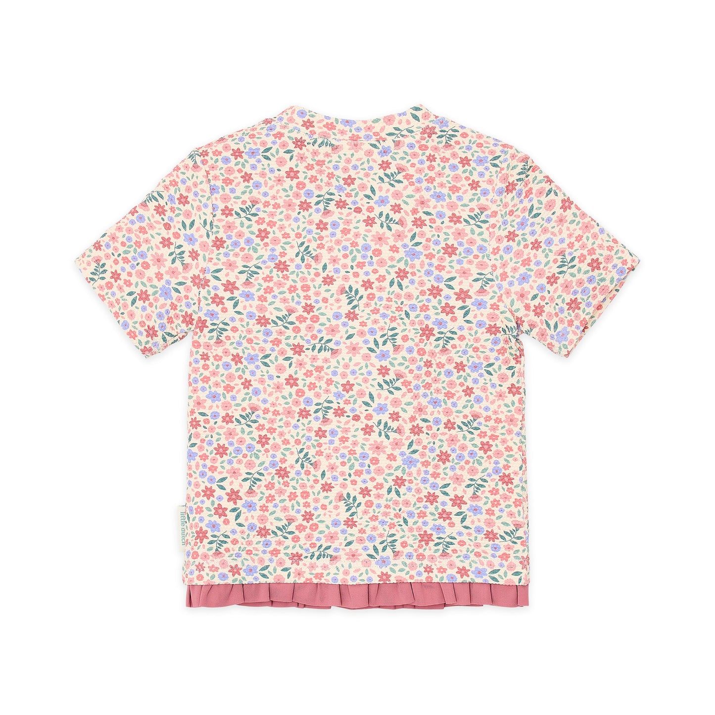 LITTLE DUTCH. Μπλουζάκι κοντομάνικο με προστασία UV Dreamy Flowerfield