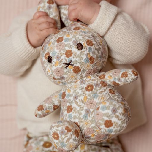 LITTLE DUTCH. Υφασμάτινη κούκλα Miffy Vintage Little Flowers all over 35cm