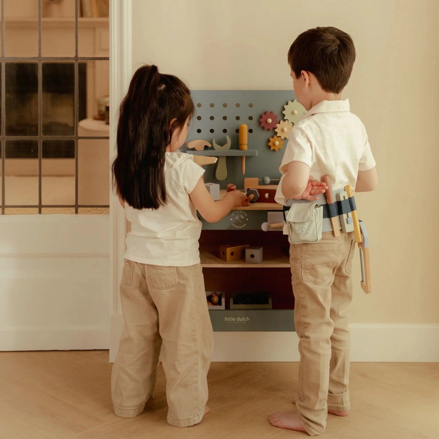 LITTLE DUTCH. Ξύλινος πάγκος εργασίας FSC