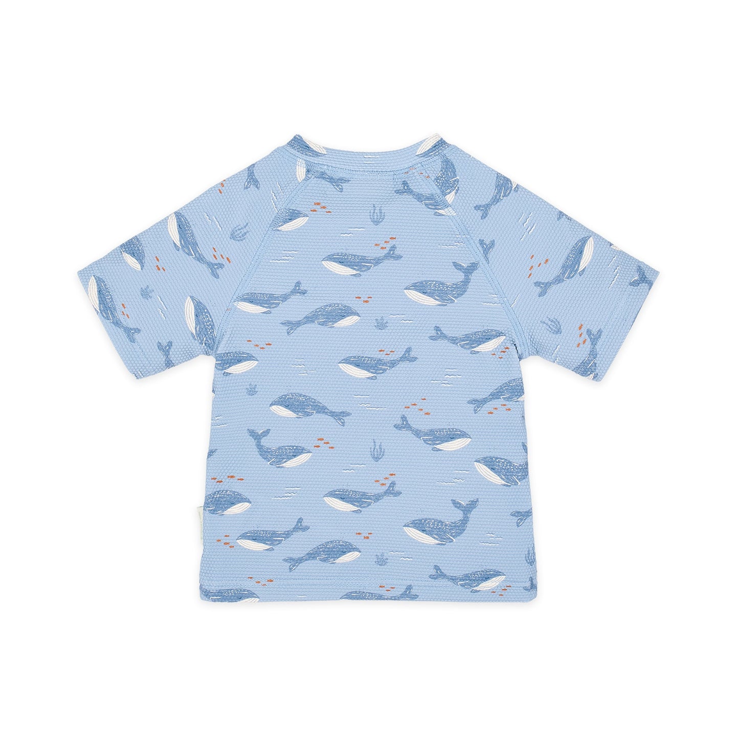 LITTLE DUTCH. Μπλουζάκι κοντομάνικο με προστασία UV Ocean Splash