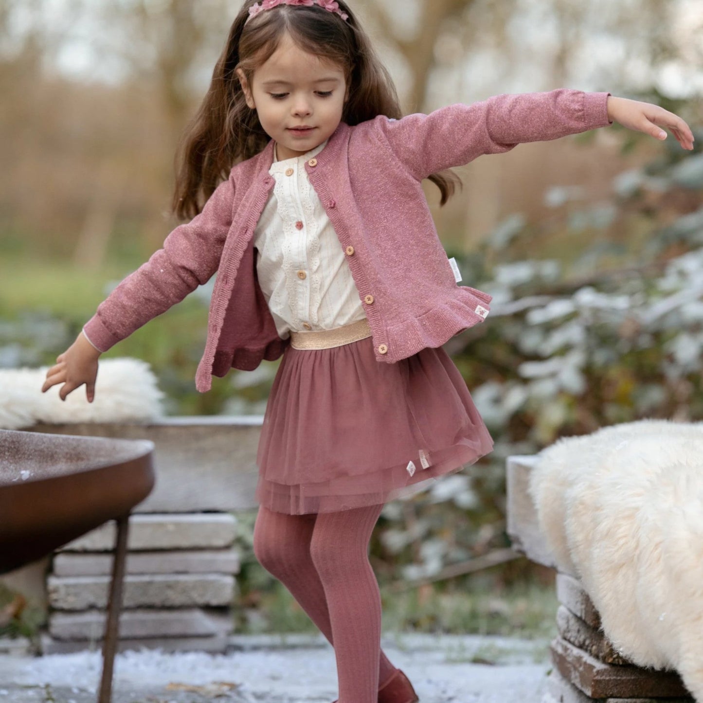 LITTLE DUTCH. Φούστα tutu Rouge