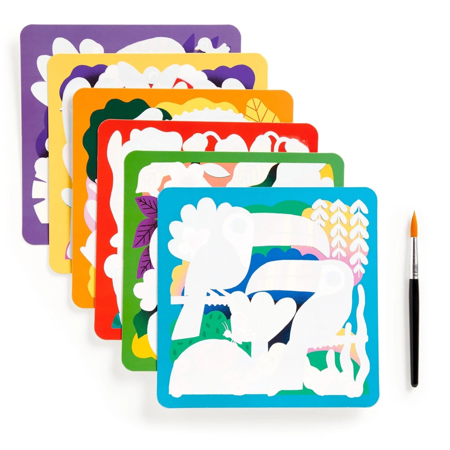 MUDPUPPY. Μαγικό σετ ζωγραφικής με νερό Τροπικό Δάσος