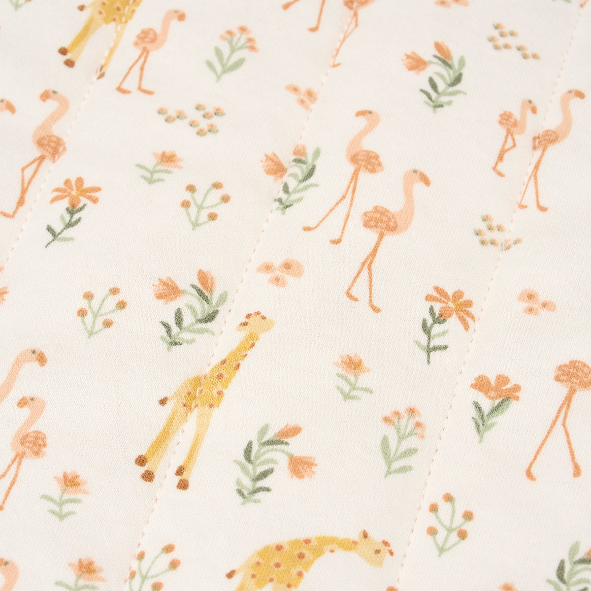 LITTLE DUTCH. Κουβέρτα καπιτονέ Blooming Safari 70x100