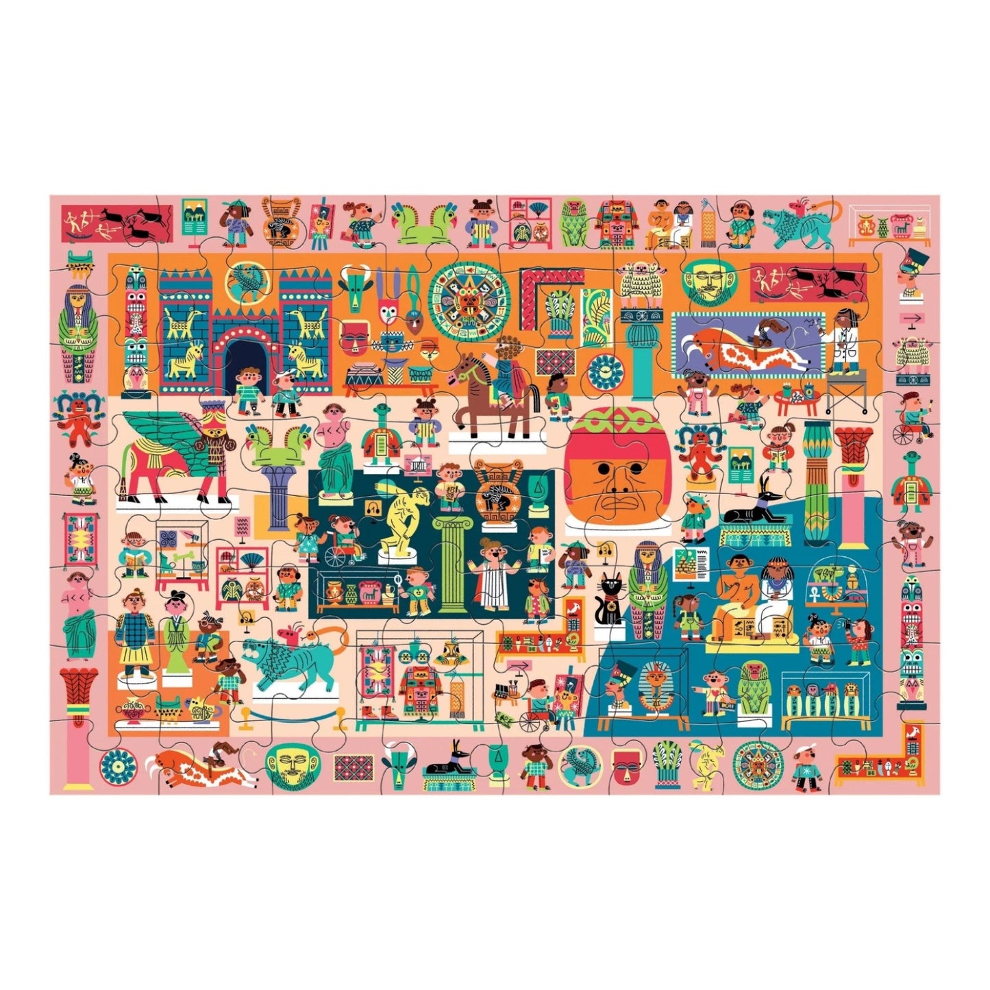 MUDPUPPY. Παζλ Search & Find 64 κομματιών Στο Μουσείο