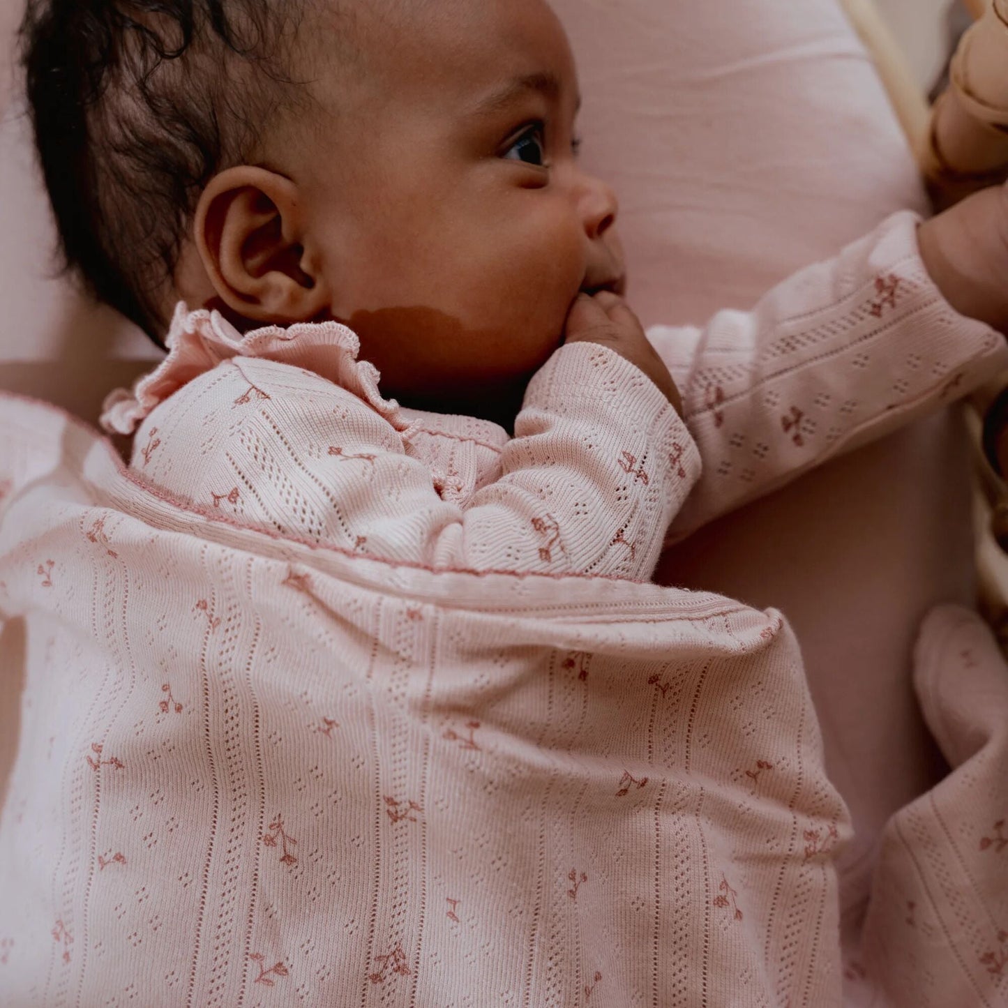 LITTLE DUTCH. Κουβέρτα καλοκαιρινή Pure Blossom 70x100