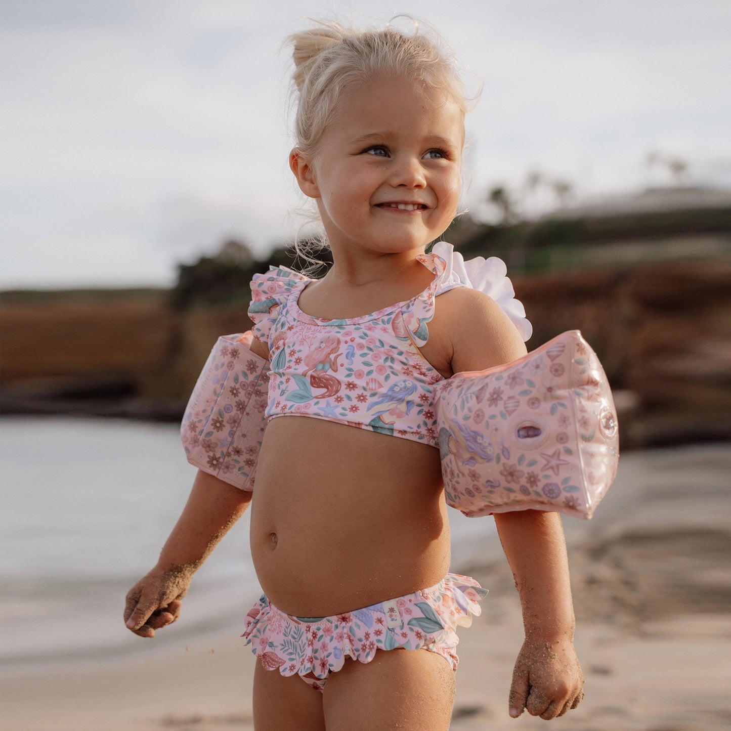 LITTLE DUTCH. Παιδικό σετ μπικίνι με βολάν Dreamy Mermaid