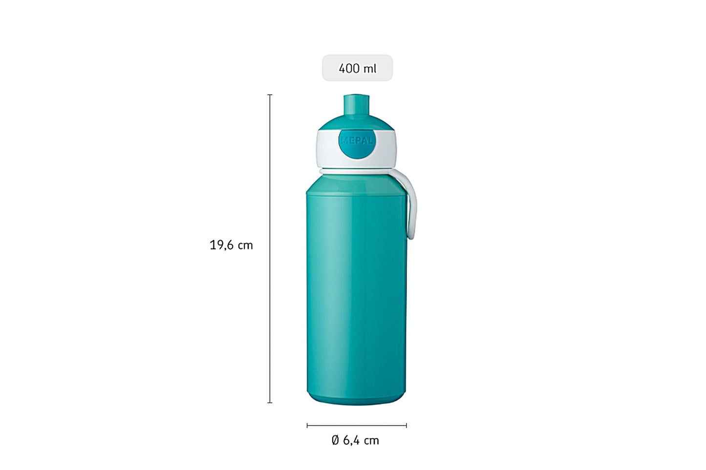 MEPAL. Μπουκάλι με pop-up στόμιο 400ml (Dino)