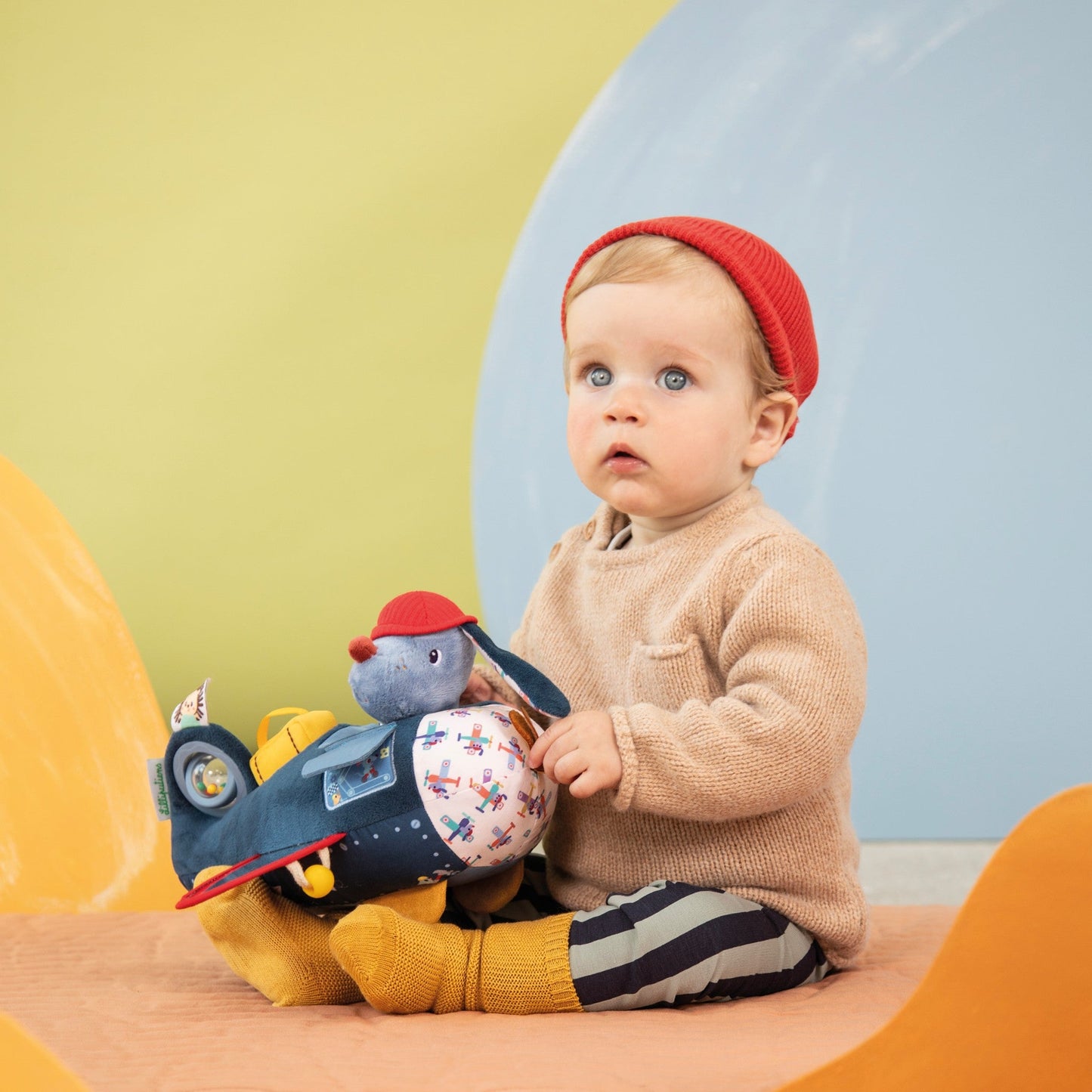 LILLIPUTIENS. Υφασμάτινo αεροπλανάκι δραστηριοτήτων Jules