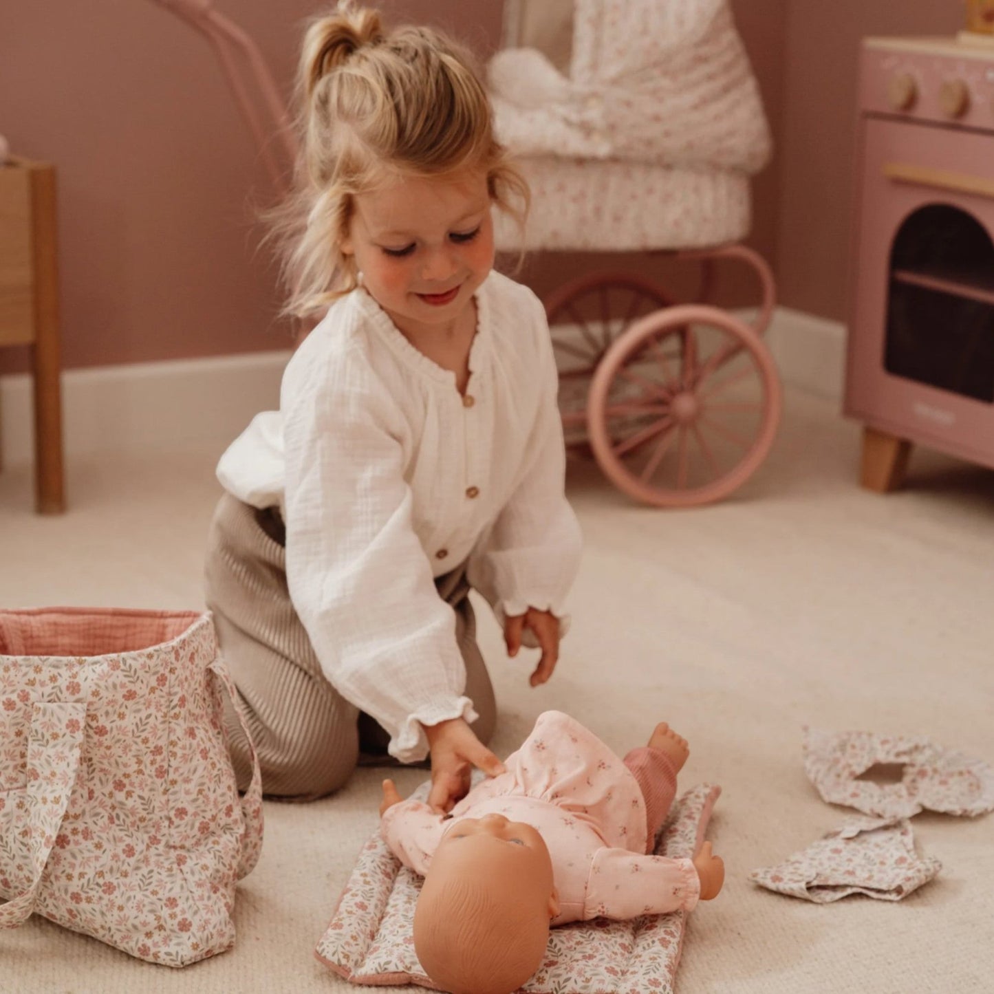 LITTLE DUTCH. Τσάντα-αλλαξιέρα για κούκλες