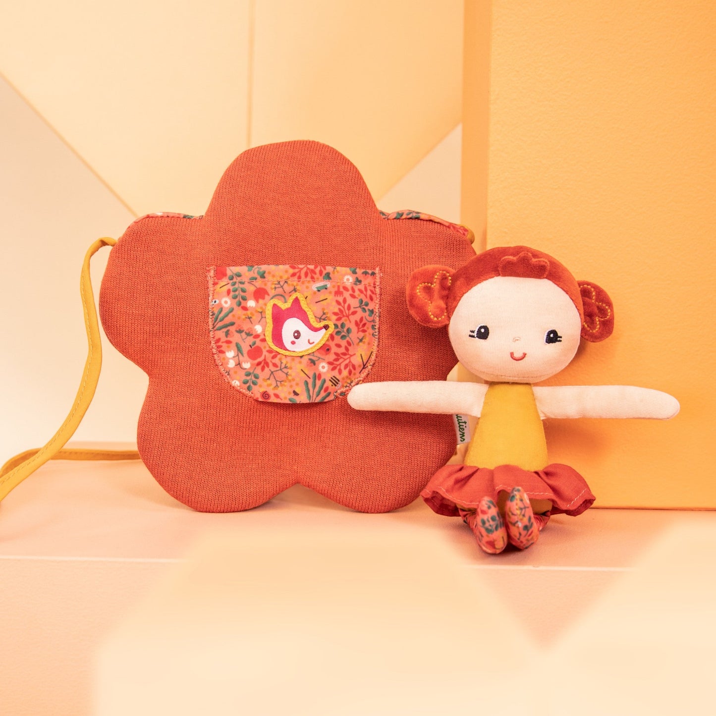 LILLIPUTIENS. Τσάντα ώμου λουλούδι Adele