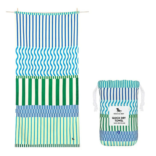 Dock & Bay: Παιδική Πετσέτα θαλάσσης Quickdry - blueberry spritz Microfiber (Μικροϊνες)