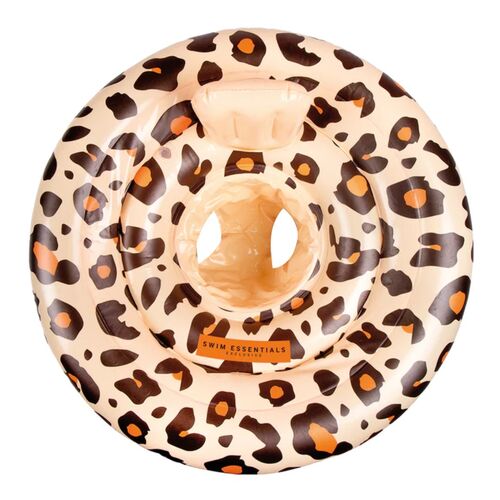 Swim Essentials: Σωσίβιο ⌀69εκ. για μωρά από 0-1 ετών - "Beige Leopard"