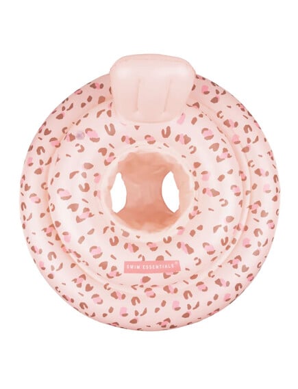 Swim Essentials: Παιδικό σωσίβιο με κάθισμα 69εκ- "Old Pink Leopard"