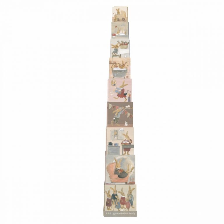 Egmont Toys.Πυραμίδα 1*2*3 Οικογένεια Λαγών