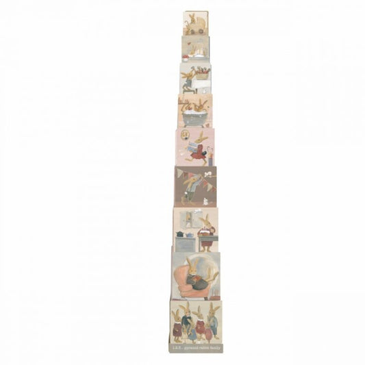 Egmont Toys.Πυραμίδα 1*2*3 Οικογένεια Λαγών