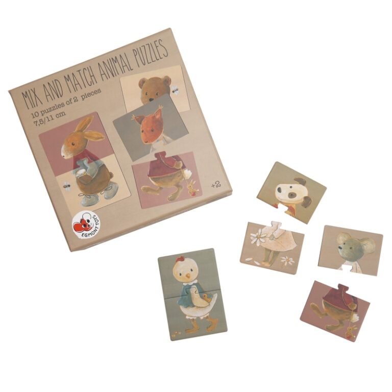 Egmont Toys. 10 Παζλ ζωάκια μιξ