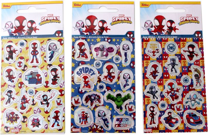GIM. STICKER LASER SPIDEY