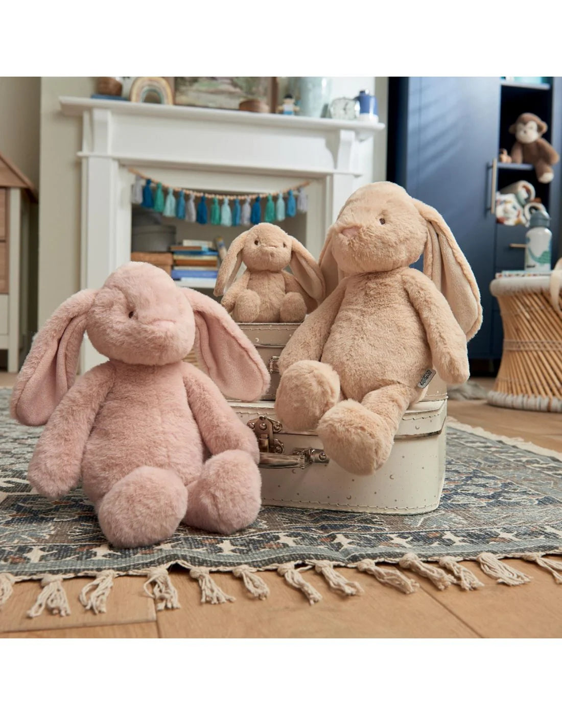 Mamas & Papas. Βρεφικό Μαλακό Παιχνίδι  Bunny Plush Toy