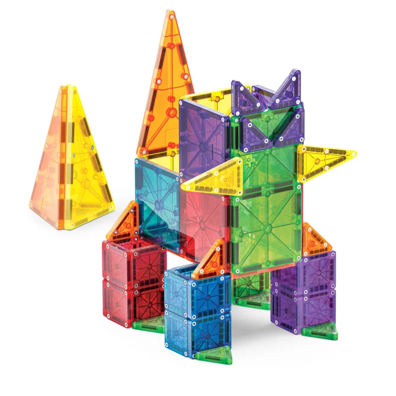 Magna-Tiles. Μαγνητικά Πλακίδια Combo 62 Κομμάτια (3+ ετών)