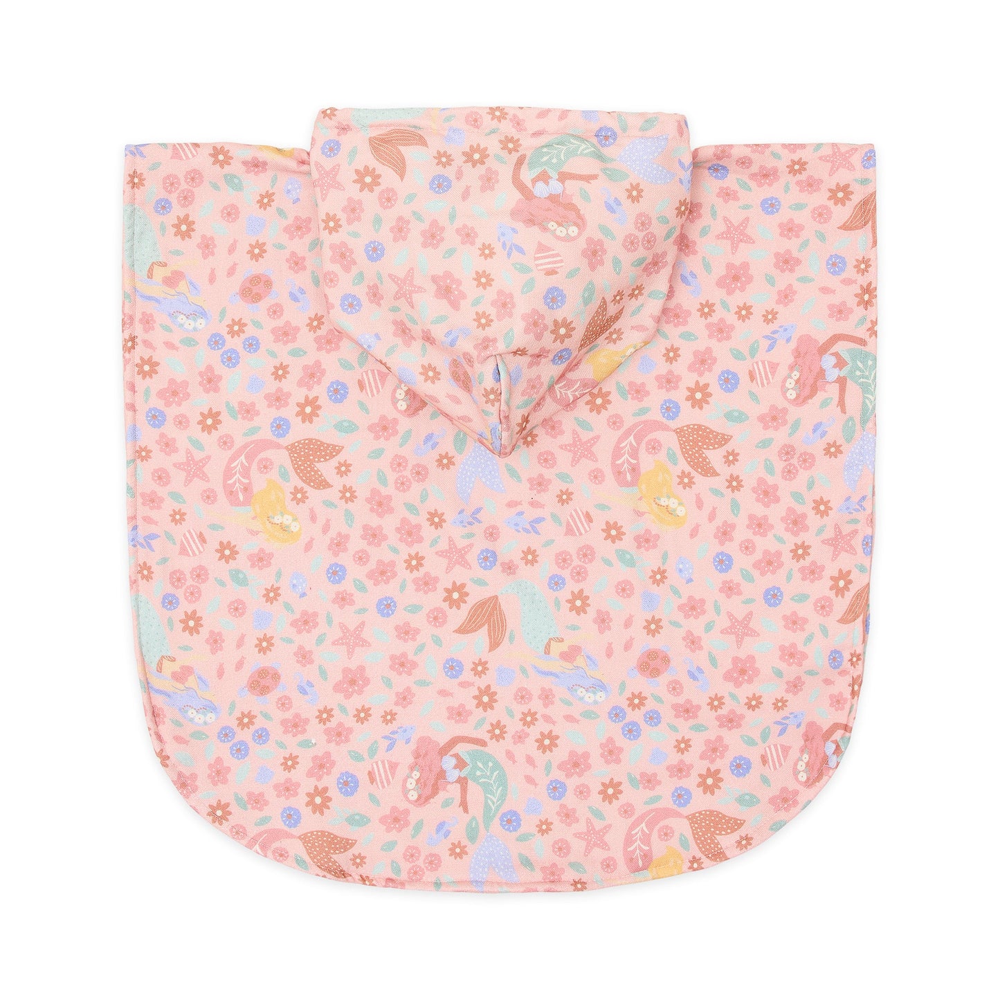 LITTLE DUTCH. Παιδικό πόντσο Dreamy Mermaid Multicolour - One size
