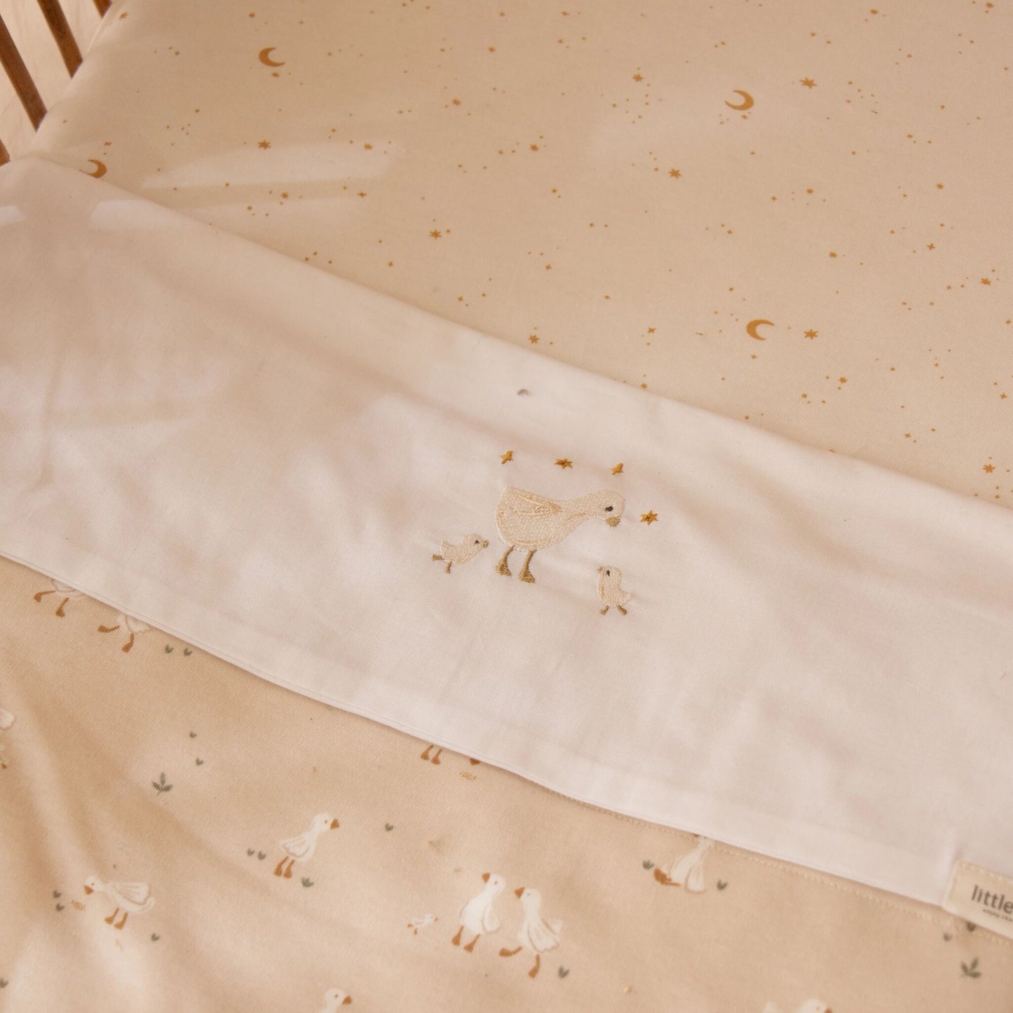 LITTLE DUTCH. Σεντόνι με λάστιχο Moon & Stars 40x80