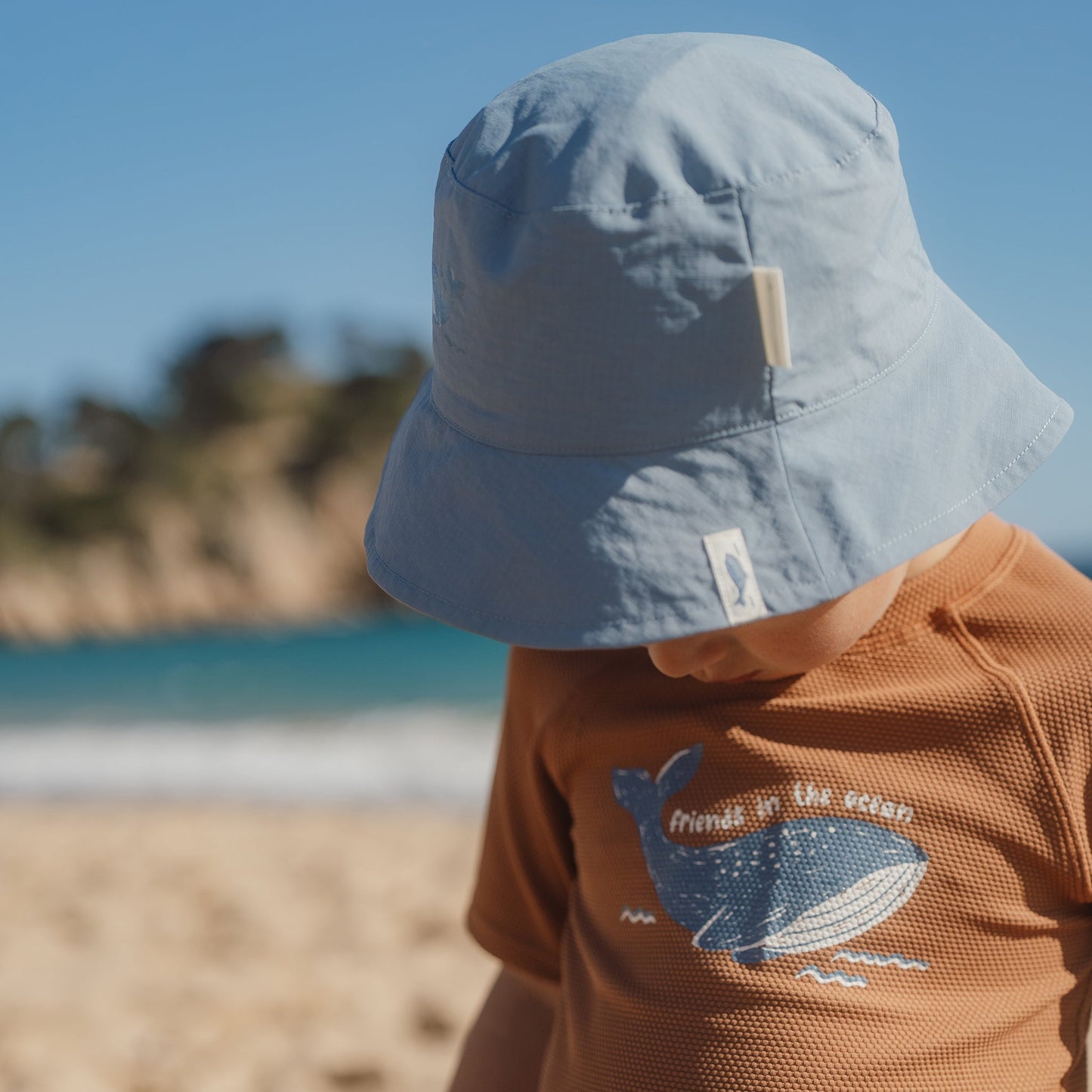 LITTLE DUTCH. Μπλουζάκι κοντομάνικο με προστασία UV Ocean Breeze